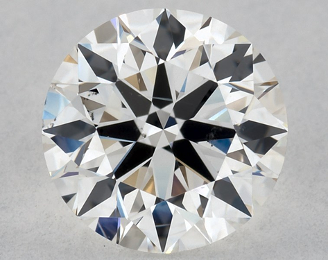 1ct Round Cut H SI1 EX-EX-EX GIA