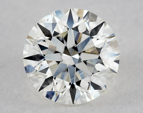 1.4ct Round Cut H SI2 EX-EX-EX GIA