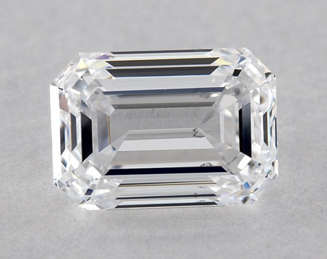 0.7ct Emerald Cut D VS2 Very_Good-Very_Good GIA