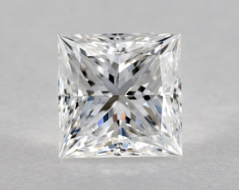 2.2ct Princess Cut D SI1 EX-Very_Good GIA