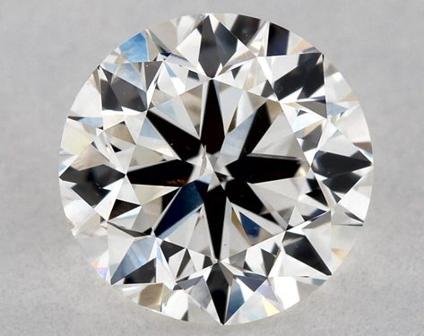 0.9ct Round Cut H SI1 Very_Good-EX-Very_Good GIA