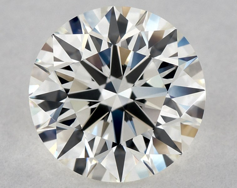 1.32ct Round Cut J VVS2 EX-EX-EX GIA