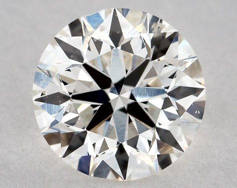 0.8ct Round Cut H SI2 EX-EX-Very_Good GIA