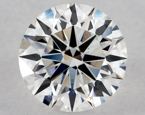 1.1ct Round Cut F VVS1 EX-EX-EX GIA
