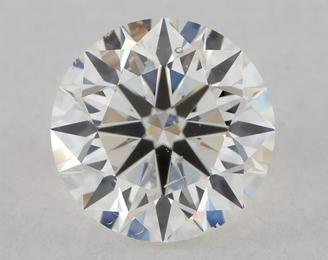 0.9ct Round Cut G SI1 Very_Good-EX-EX GIA